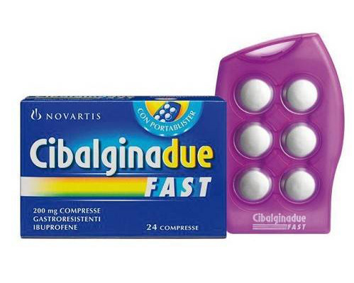 Cibalgina due fast*24cpr 200mg