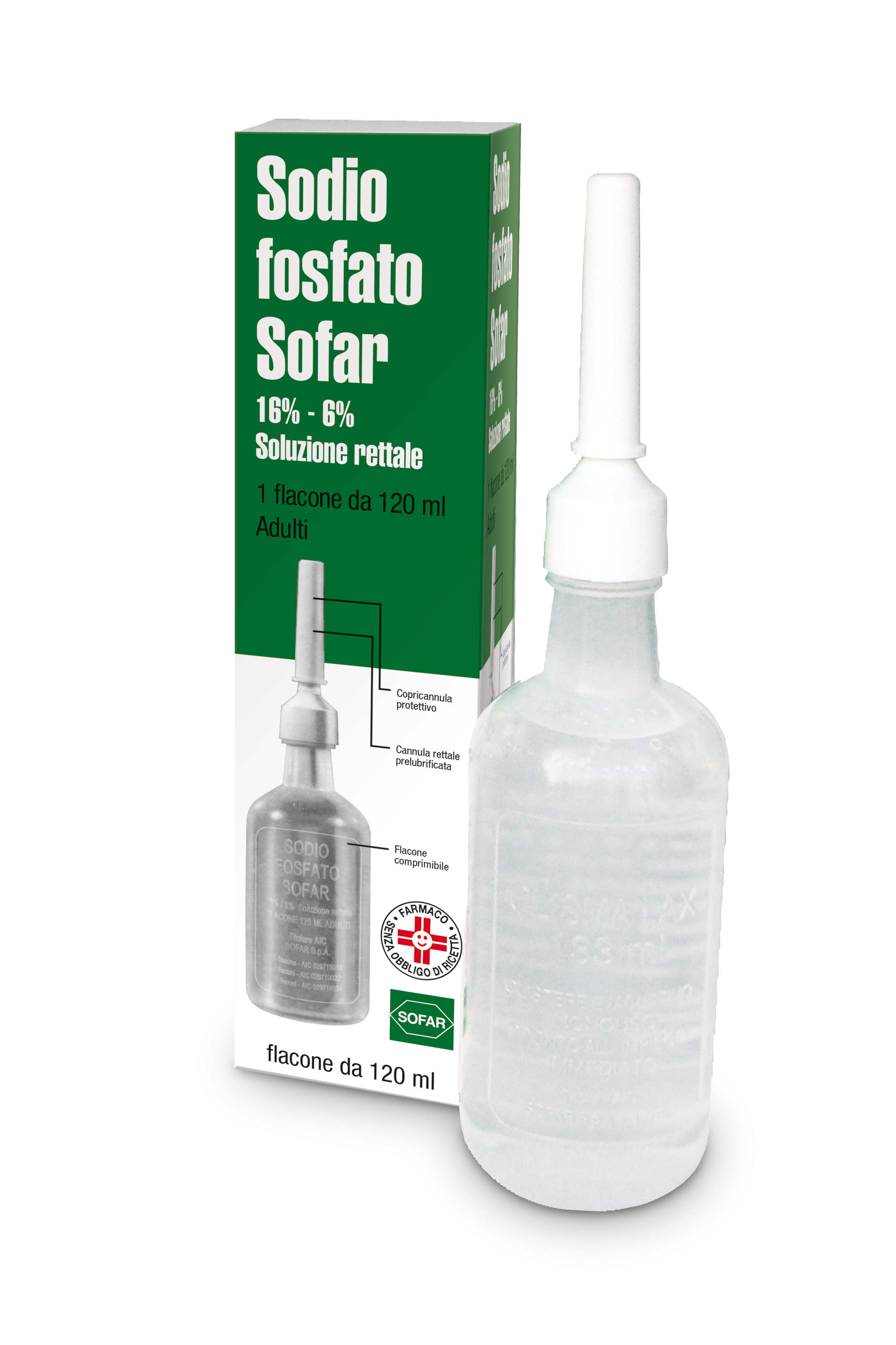 Clisma sofar*fosfati ad 120ml