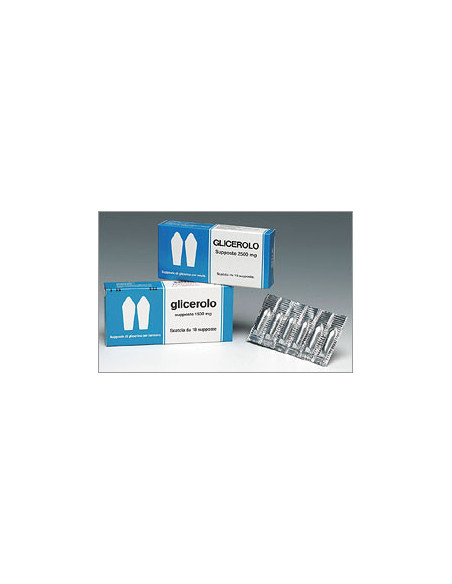 Glicerolo*ad 18supp 2250mg