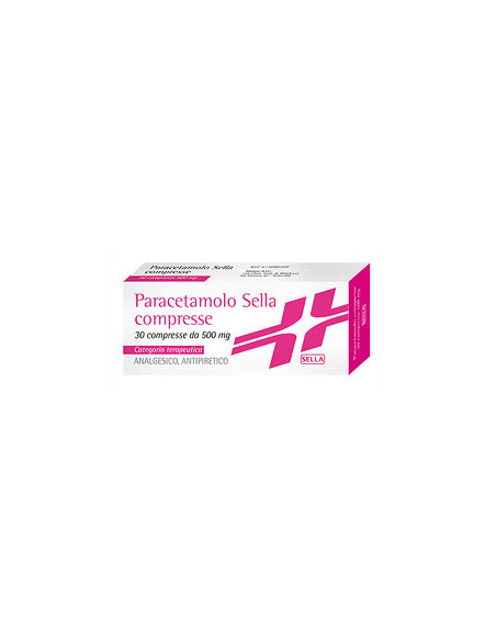 Paracetamolo sella*30 compresse 500mg