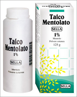 Talco mentolato*1% 100g