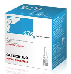 Glicerolo Nova Argentia 6 contenitori 6,75g