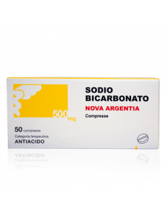 Sodio bicarbonato*50 compresse 500mg - NOVA ARGENTIA | Clubfarma
