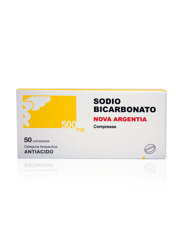 SODIO BICARBONATO*50CPR 500MG