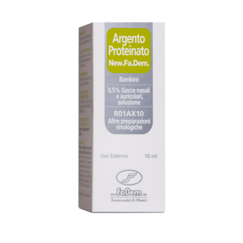 Argento proteinato decongestionante bambini 0,5% 10ml