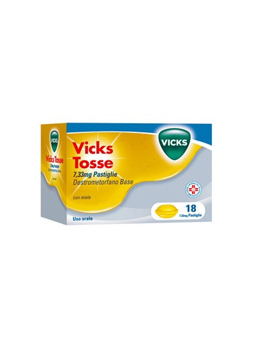 VICKS TOSSE*18PASTL 7,33MG MIE
