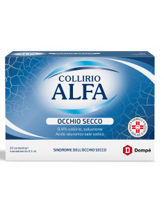 Collirio alfa occhio sec*20 flaconcini
