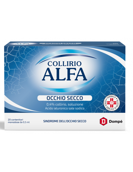 Collirio alfa occhio sec*20 flaconcini
