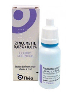Zincometil*0,02% piu 0,01%coll15ml