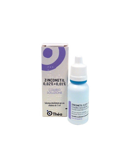 Zincometil*0,02% piu 0,01%coll15ml