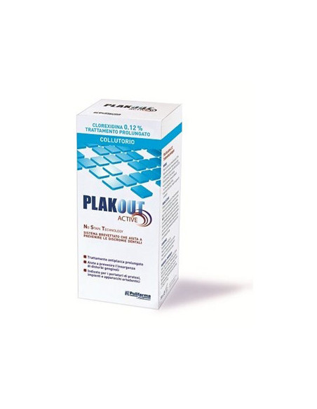 Plakout*soluz fl 150ml 0,12%