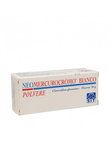 Neomercurocromo bianco*polv20g