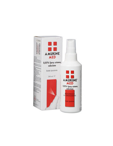 Amukine med*spr cut 200ml0,05%