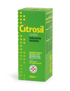 Citrosil soluzione cutanea 200ml 0,175%