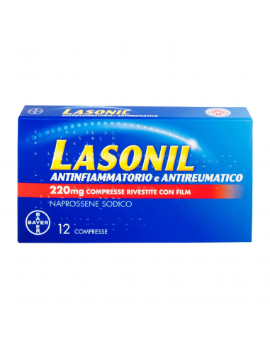 LASONIL ANTINFIAMM*12CPR 220MG