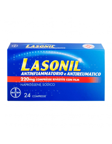 Lasonil antinfiammatorio e antireumatico 24 compresse 220mg