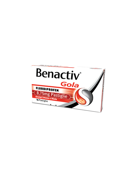 Benactiv gola 16 pastiglie limone miele
