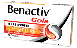 Image of Benactiv gola 16 pastiglie arancia sz cod085