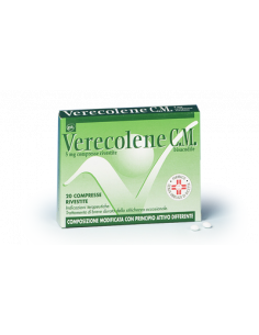 Verecolene cm*20 compresse riv 5mg