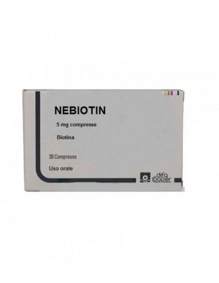 Nebiotin*30 compresse 5mg
