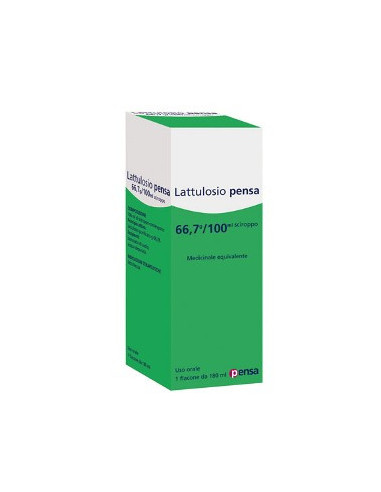 LATTULOSIO PENSA SCIROPPO 1 FLACONE 180ML