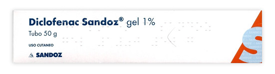 Diclofenac sandoz*gel 50g 1%