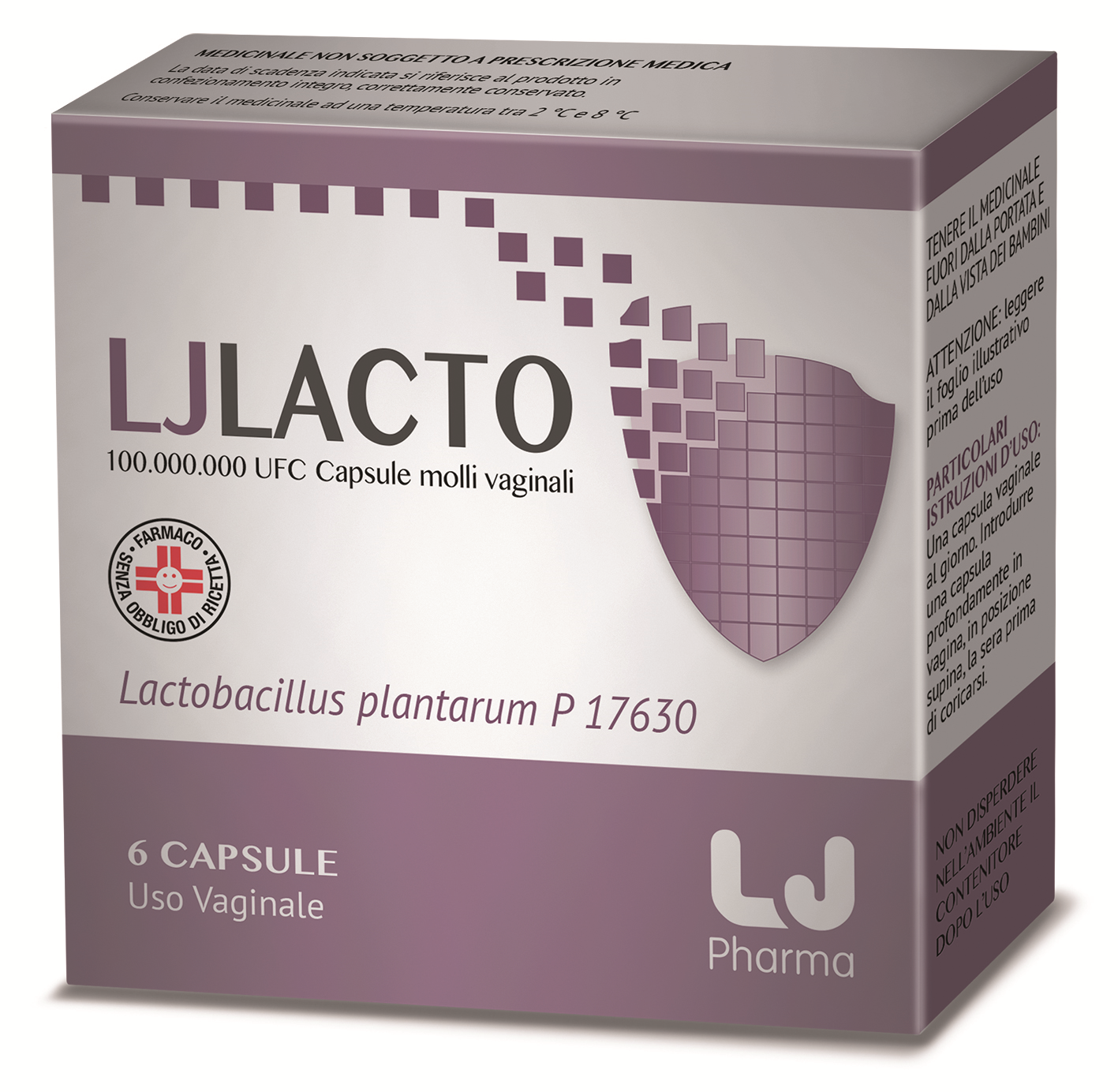 Farmitalia ljlacto*6capsule vaginali 100000000ufc