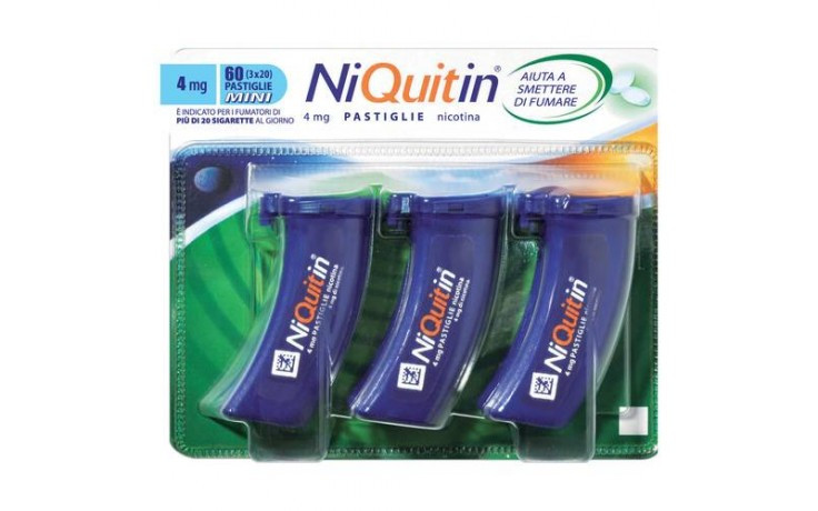 Niquitin mini*60pastl 4mg pp