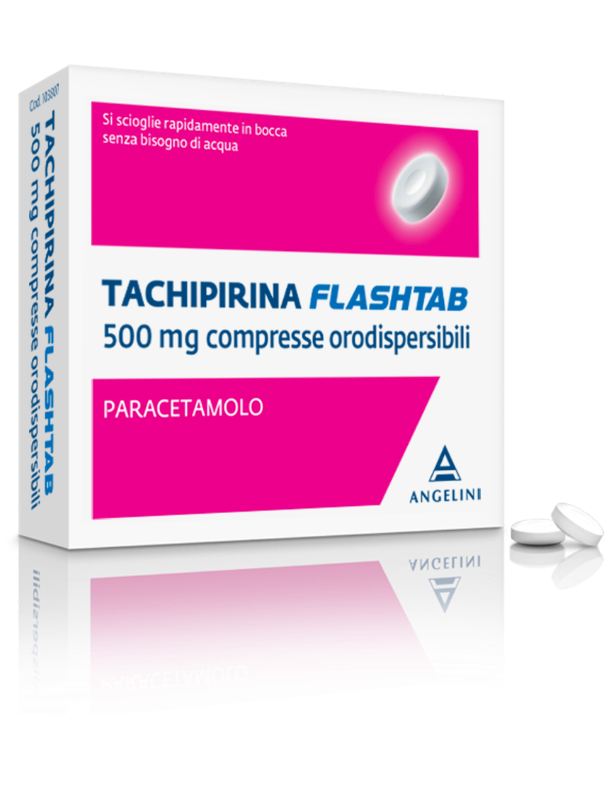 Image of Tachipirina paracetamolo flashtab 16 compresse 500mg cod085