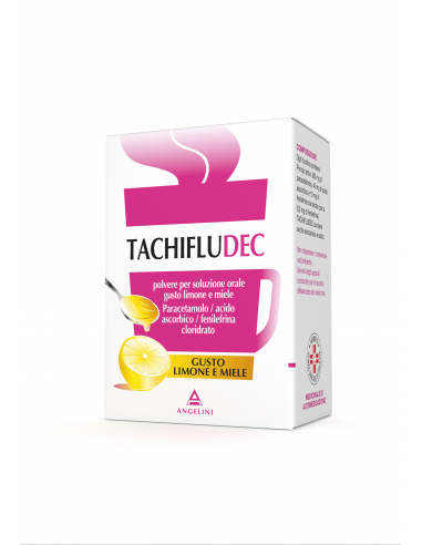 Tachifludec 10 bustine limone miele