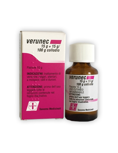 Verunec*fl 15g piu 15g 100g collod