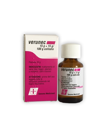 Verunec*fl 15g piu 15g 100g collod