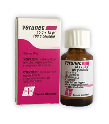Verunec*fl 15g piu 15g 100g collod