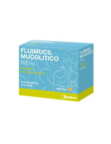 Fluimucil mucolitico 30 bustine 200mg