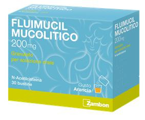 Fluimucil mucolitico 30 bustine 200mg