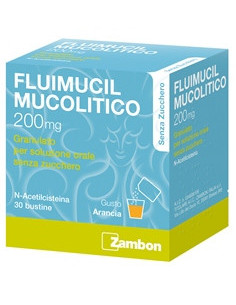 Fluimucil mucolitico 30 bustine 200mg sz