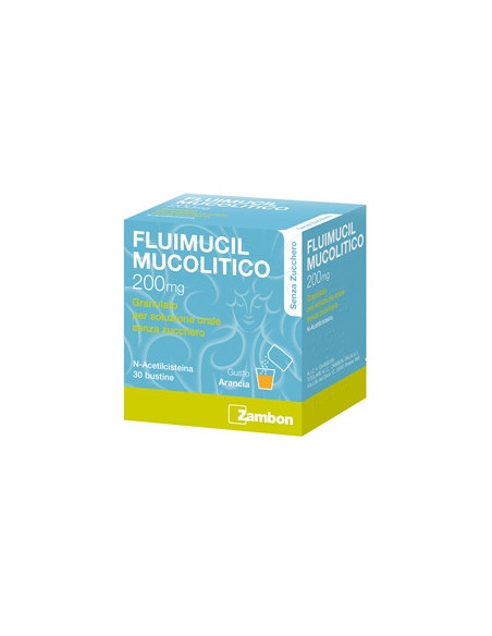 Fluimucil mucolitico 30 bustine 200mg sz