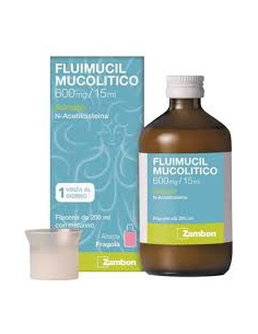 Fluimucil mucolitico sciroppo 600mg 15ml