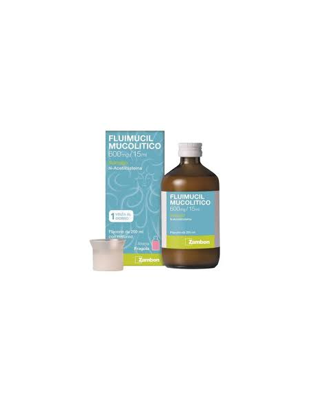 Fluimucil mucolitico sciroppo 600mg 15ml