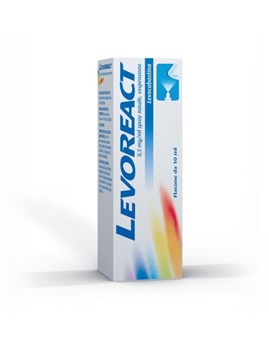 Levoreact*spray nas 10ml 0,5mg