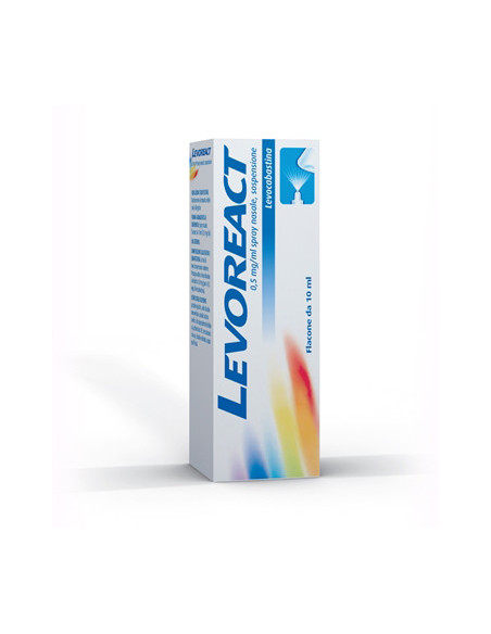Levoreact*spray nas 10ml 0,5mg