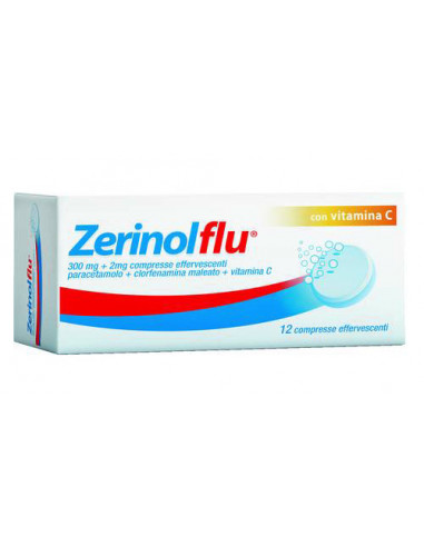 Zerinolflu 12 compresse effervescenti