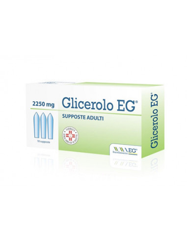 Glicerolo*ad 18supp 2250mg