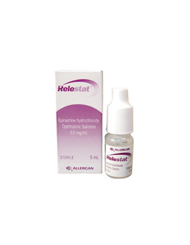 RELESTAT*COLL FL 5ML 0,5MG ML