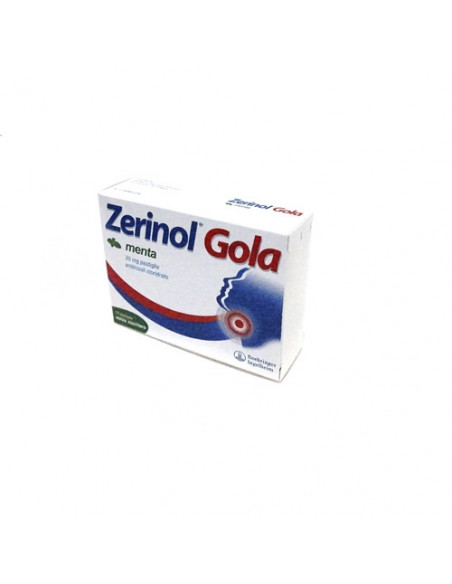 Zerinol gola menta*18 pastiglie 20mg