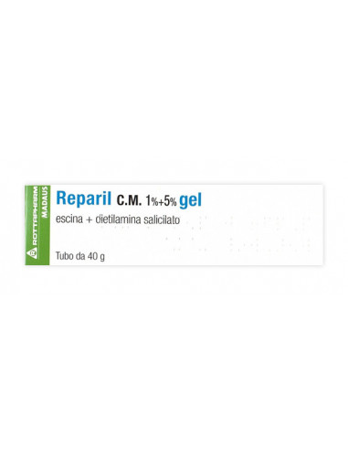 REPARIL GEL CM*40G 1% piu 5%