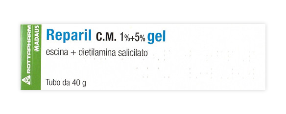 Reparil gel cm*40g 1% piu 5%
