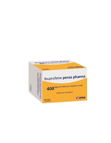 Ibuprofene pen*12bust 400mg