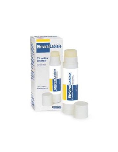 EFRIVIRALLABIALE*MAT CUT 3G 5%