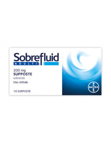 Sobrefluid*ad 10supp 200mg